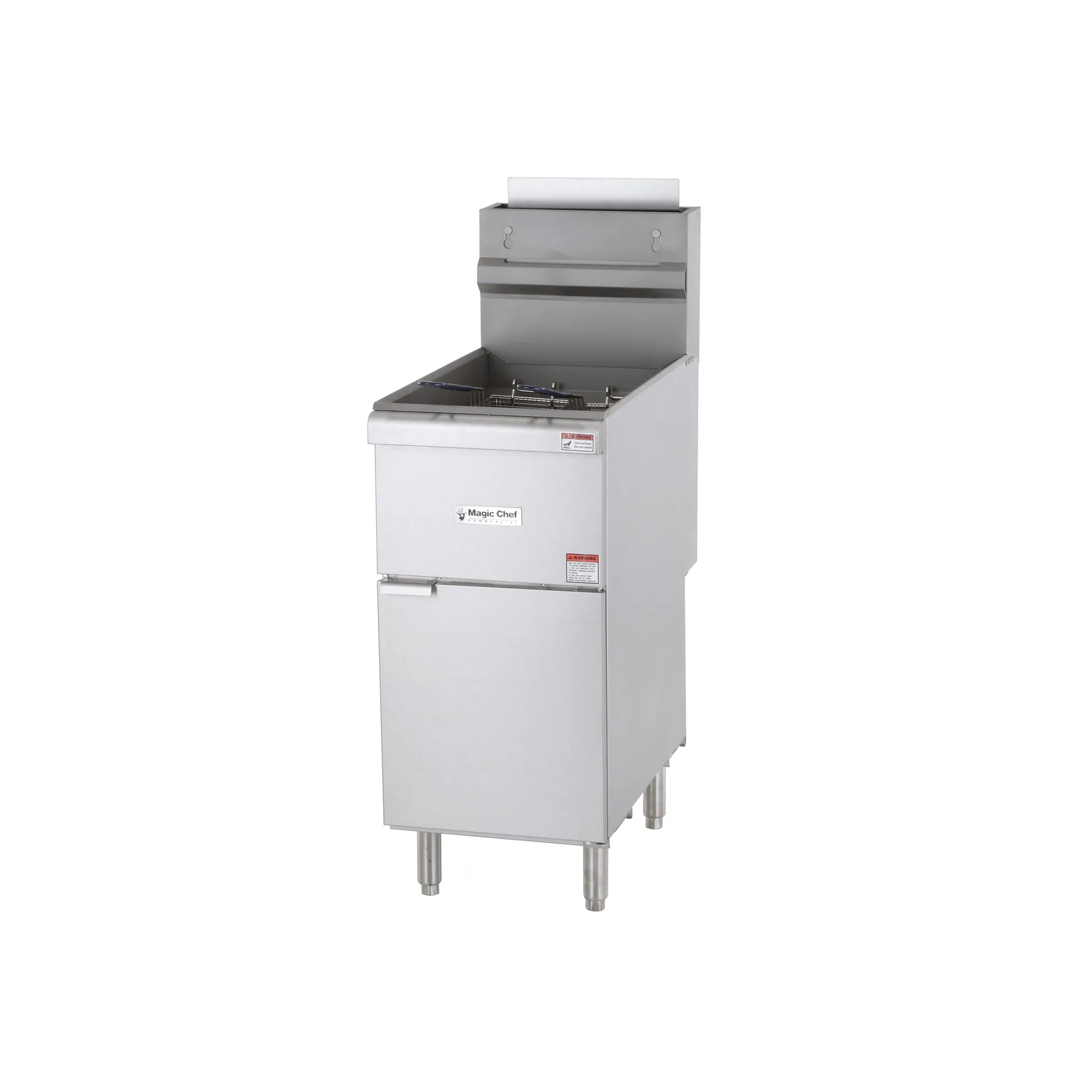 126-0014 Norpole MCCGF50A 50 lb Commercial Gas Fryer