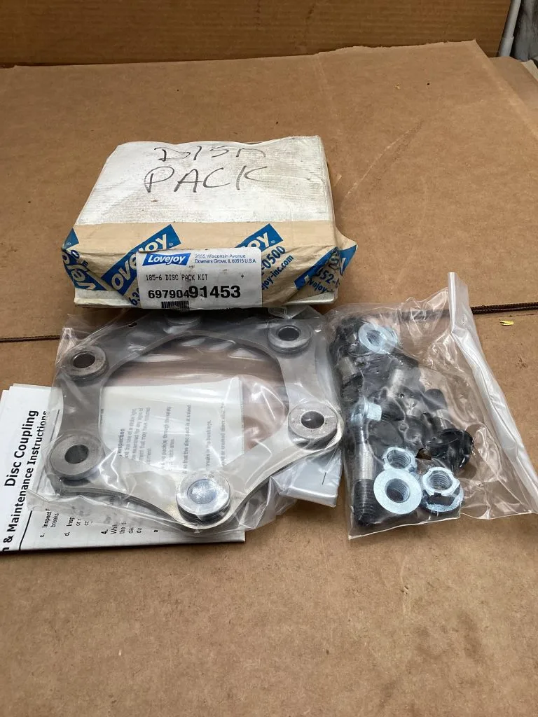 LoveJoy 185-6 Disc Pack Kit 697904 91453