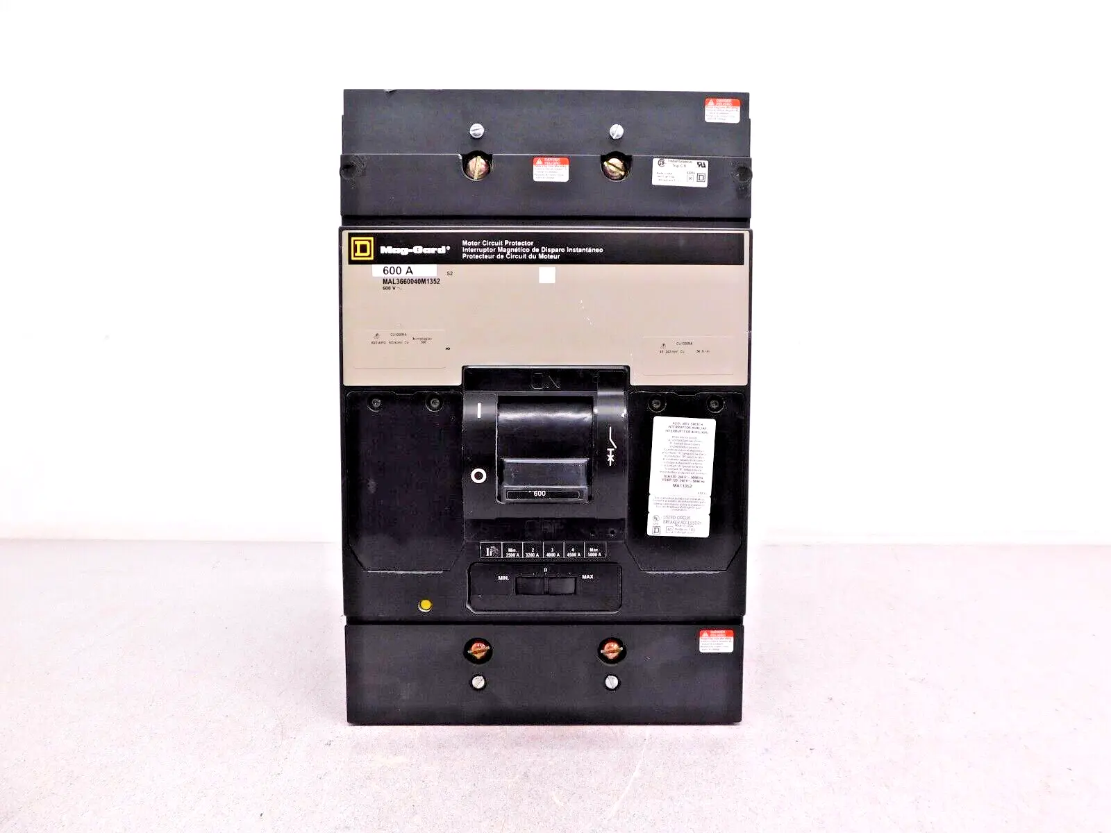 Used Square D MAL3660040M1352 Circuit Breakers Ohio US | Equipment Recovery Corp. #1331091
