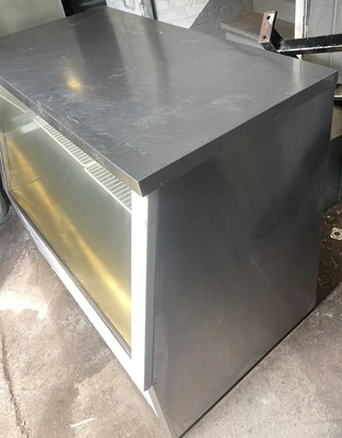 174-0062 Commercial 48” Stainless Steel Dry Glass Full Service Case