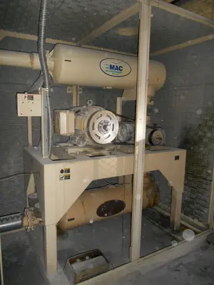 Rail Car / Super Sack Unloading System with MAC Equipment