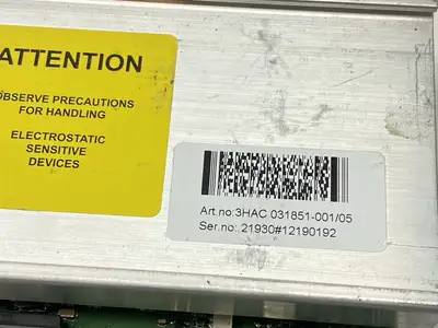 USED ABB SERIAL MEASUREMENT BOARD