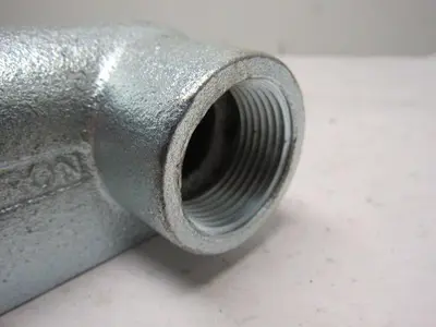 OZ GEDNEY LR100 1"  Iron Conduit Body Lot of 5