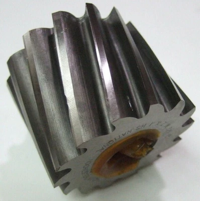 National 2-1/2 x 2 HSS High Speed Steel Helix Helical Tooth Mill Milling Cutter