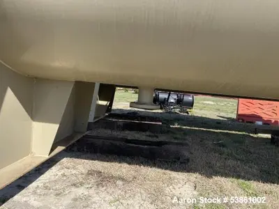 Unused 4000 Gallon Horizontal Tripoint Tank, Carbon Steel Construction.