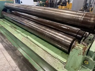 10' X 1/2" ROUNDO MODEL PS-255/10 PLATE BENDING ROLL