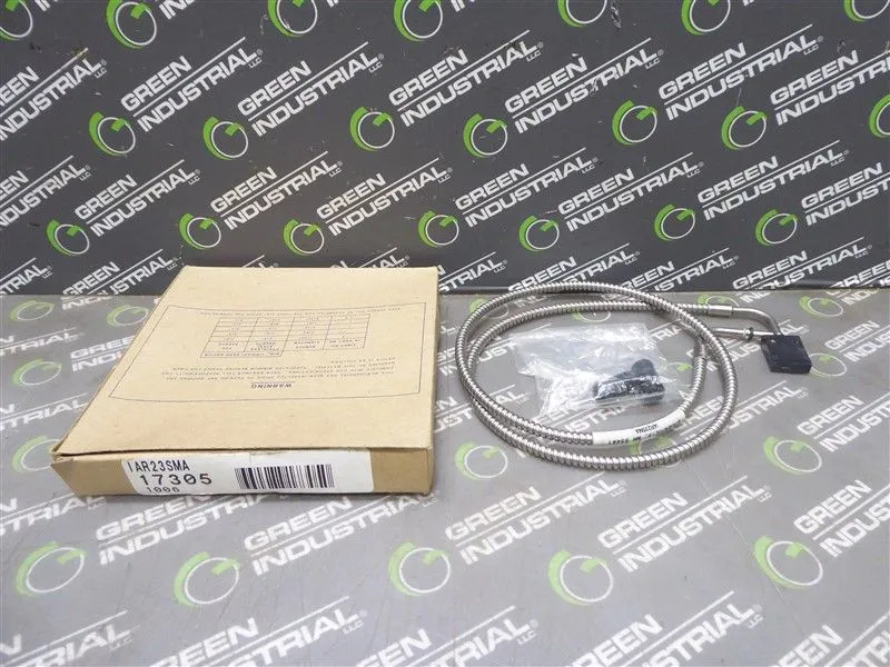 Banner IAR23SMA Fiber Optic Sensor Head 17305 New NIB