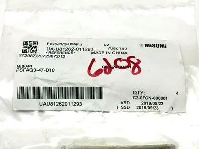 PSFAQ3-47-B10 | Misumi  One End Threaded Precision Linear Shaft LOT OF 4 - New