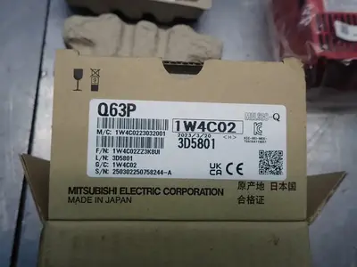 New | in-Stock MITSUBISHI Q63P Power Supplies | HGR 24 #739021