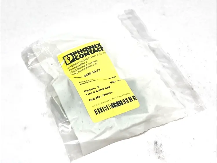 New | in-Stock Phoenix Contact End Cap Wiring Bridge Busbar Cover Gray PKG OF 5 Circuit Breakers Michigan US | Maverick Industrial Sales #1394301