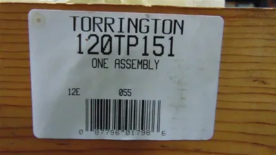 Torrington 120TP151 Cylindrical Roller Thrust Bearing Assembly New NIB