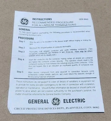 NEW GE TED136050WL