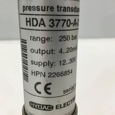 USED HYDAC HDA 3770-A-250-188