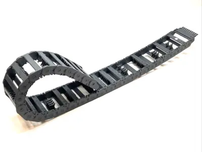 Used igus Cable Carrier Energy Chain 28 LINKS 4FT Robot Parts Michigan US | Maverick Industrial Sales #1454401