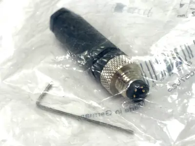New | in-Stock Lumberg Circular Connector 4-Position M8 28045 Electrical Fittings Michigan US | Maverick Industrial Sales #1419806