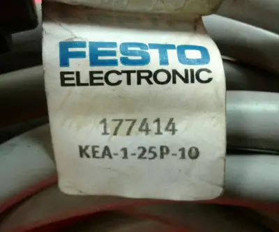 Used Festo 177414 KEA-1-25P-10 Cable & Wire South Carolina US | Palmetto Automation #1369537
