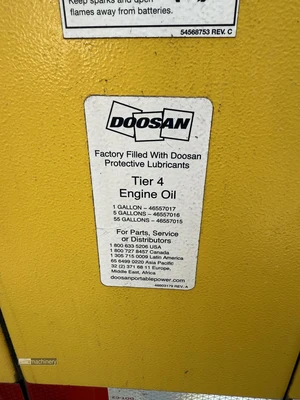 Used 2012 DOOSAN G325WCU-3A Portable Generators California US | Lillo Machinery #1403809