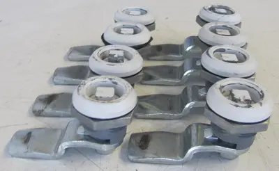 Lot of 8 Heavy Duty Industrial Champion Door Cam Locks