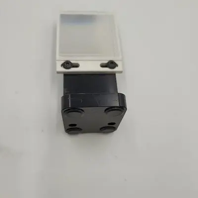 Used PHOTOEYE REFLECTOR PHOTOEYE REFLECTOR (2" X 2")  MOUNTED ON SELF STANDING BLACK ALUMINUM T Photoelectric Sensors | ND Industrial Surplus #1222123