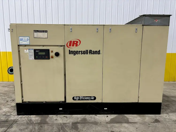 Used INGERSOLL-RAND SSR-EPE150-2S Rotary Screw & Sliding Vane Air Compressors Ohio US | Yoder Brothers machinery 14 #89174