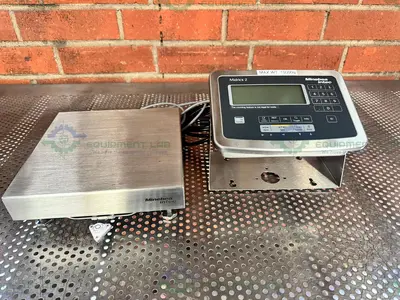 Used MINEBEA INTEC CAPS1U-20CC-LU STAINLESS STEEL SCALE 10X10 W/ MIS2UR-V2, 30 LBS Scales California US | Equipment Lab #1394836
