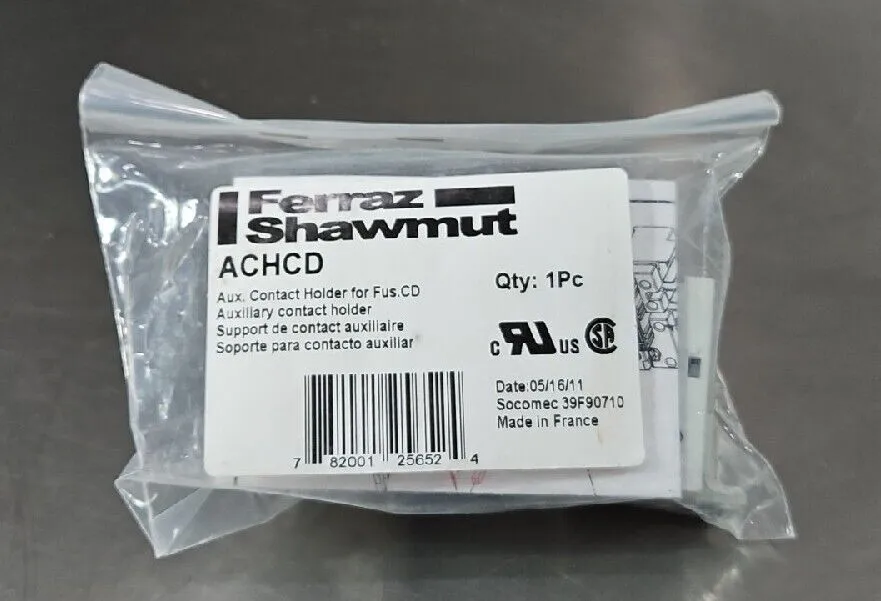 FERRAZ SHAWMUNT MERSEN ACHCD. Aux. Contact Holder. Loc 4C-3