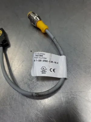 Turck BI 7-Q08-AP6X2-0.2M-RS 4T Sensor, 10-30VDC, 200 mA 5E-20
