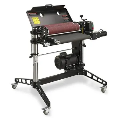 NEW SUPER MAX 25 X 2 DOUBLE DRUM SANDER