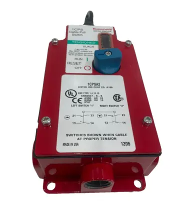 NEW HONEYWELL MICRO SWITCH 1CPSA2 CABLE PULL SWITCH