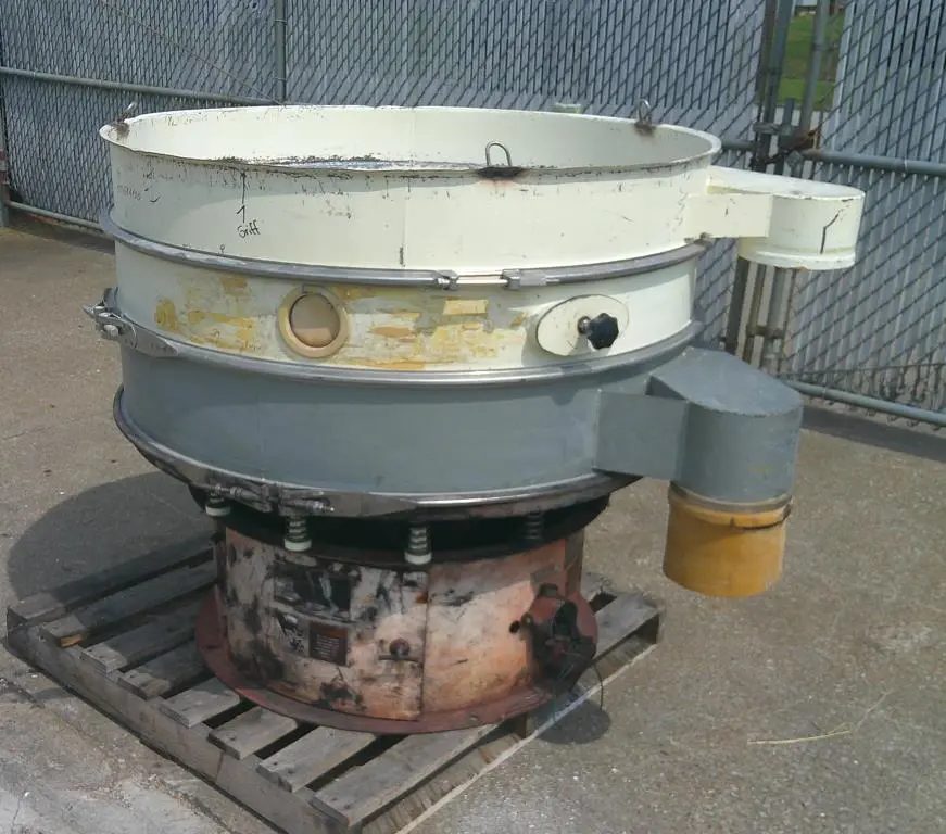 SPC9294  Screener and Sifter 48" Sweco circular shaker screener, 2 deck, CS