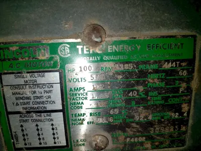 USED CUMBERLAND 1426 GRANULATOR