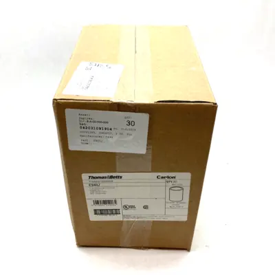 NEW THOMAS & BETTS CARLON SCHEDULE 40 PIPE COUPLING 2" NONMETALLIC