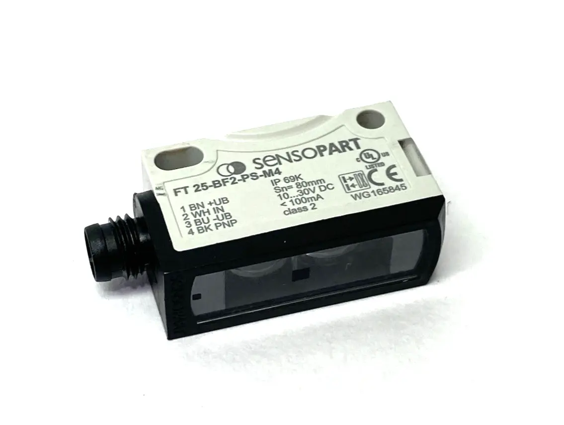 New | in-Stock Sensopart Photoelectric Diffuse Sensor, Blue Light, 608-11038 Photoelectric Sensors Michigan US | Maverick Industrial Sales #1489258
