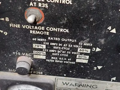 USED THE LINCOLN ELECTRIC COMPANY R3S325