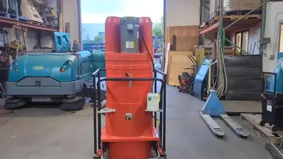 Ruwac 7.5 HP Concrete Dust Collector Vacuum DS2520 460V 3 Phase for Grinder