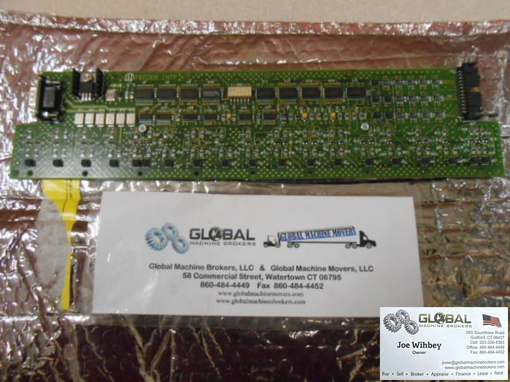 Universal Instruments 44335801 Feeder Intf. Assy Board w/ Cord, Good Condition