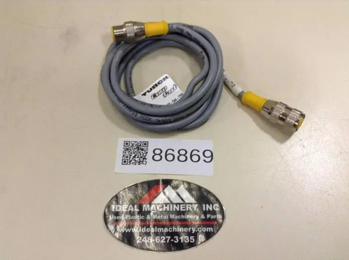 Used TURCK ELEKTRONIK RK 4.4T-1.5-RS 4.4T Cable & Wire Michigan US | Ideal Machinery #597597