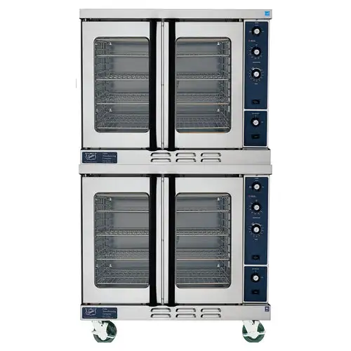 Duke 613Q-G4V Double Full Size Natural Gas Convection Oven - 46,000 BTU