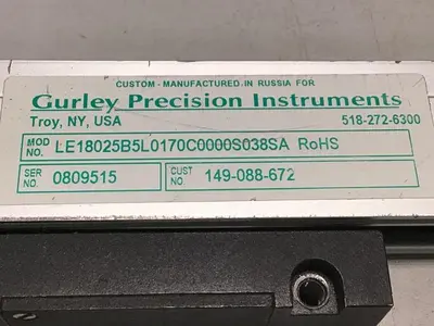 USED GURLEY PRECISION LE18025B5L0170C