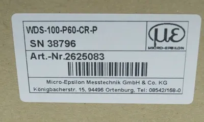 NEW MICRO-EPSILON WDS100P60CRP