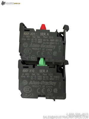 Used ALLEN-BRADLEY 800F-N3R Industrial Controls Kentucky US | Industrial Parts R Us Inc. #916174