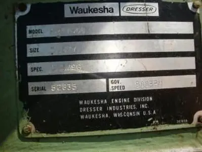 USED WAUKESHA H2476GU