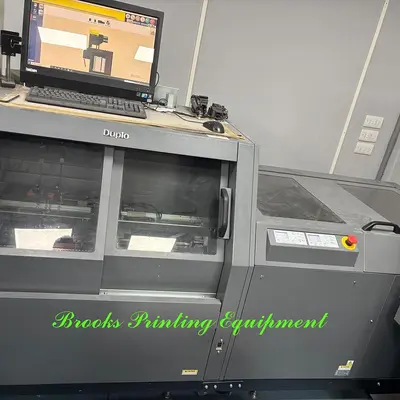 Duplo DBMi Saddle System with DSF-CFL Sheet Feeder & Cover Feeder, 2015