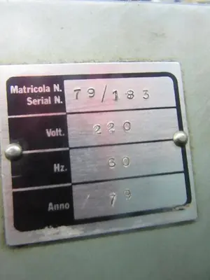 1880-100 OMBI Model GPLU Double Curb Chain Making Machine S/n 79/183