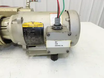 Airtech L-21-G1 Oil Flooded Rotary Vane Vacuum Pump 15 CFM 1Hp 230/460V 3PH