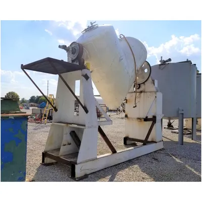 Used 75 Cu Ft Patterson Kelley V-Cone Tumble Blender Vacuum Dryer Processor