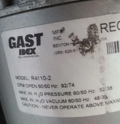 Gast Does Not Apply Other Vacuum Pumps | Amiron Machinery (7)