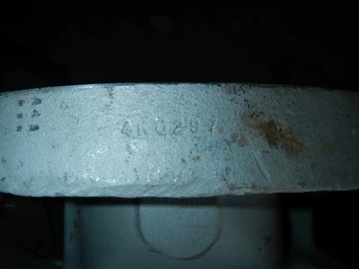 Durco 4" 300 Class, D4 Flanged 3 - Way Plug Valves