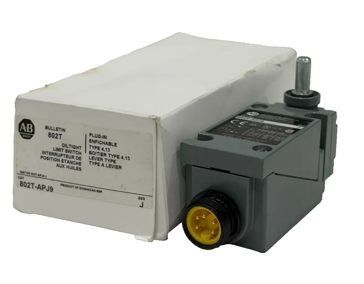 ALLEN BRADLEY 802T-APJ9 LIMIT SWITCH SER. J 802TAPJ9 NEW, SURPLUS