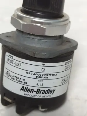 Used ALLEN BRADLEY 800T-U37 Potentiometers Ohio US | Surplus Asset Holdings #1547646